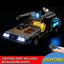 Kit d'éclairage LED pour LEGO 10300 Retour vers le futur DeLorean