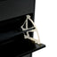 Premium Black Shoe Cabinet - Stylish Storage Solution