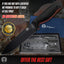 The Ultimate Fireline Bushcraft Survival Knife Gift Set (Black & Orange) - Korvel