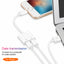 udio Adapter Charger Cable For iPhone X 8 Dual Headphone Aux cable for Lightning Converter For iPhone 10 Charging Splitter - Korvel