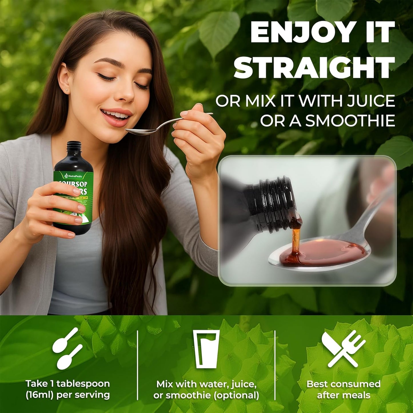 Premium Soursop Bitters – Herbal Infusion with Turmeric & Moringa