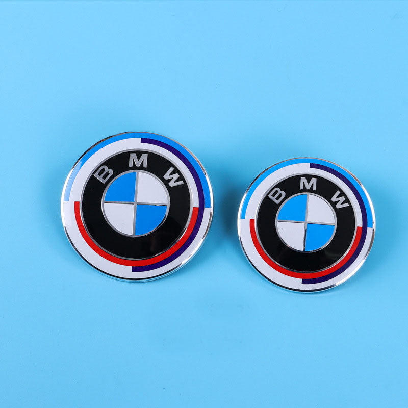 Suitable for BMW front and rear standard wheel hub covers 56/68mm 3 Series 5 Series X1X5X6M logo co branded center cover logo - Korvel