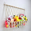 Creative wall decoration cotton rope woven mesh bag toy hammock storage tapestry - Korvel