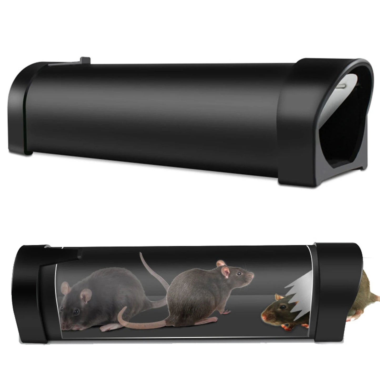 Rodent Zapper Rat Mice Mouse Trap Humane Mouse Trap Catch and Release Mouse Traps Mousetrap Catcher Capture Cage Indoor Outdoor - Korvel