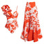 Elegant Single Shoulder One-Piece Swimsuit
