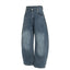 Vintage-Inspired Loose Fit Denim Trousers for Men