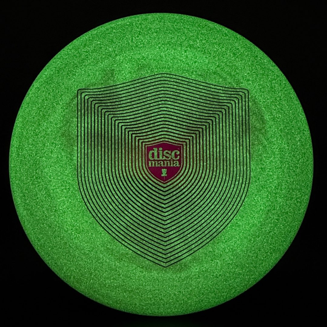 Glow P-Line P1x (Flex 2) Disc Golf Putter - XL Shield MB 25