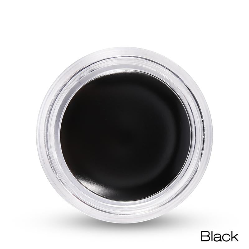Music Flower 5 colors Waterproof Eyeliner Gel Eye Makeup Eye Liner With Brush 24 Hours Long-lasting Eyelid Black Cosmetic Gel - Korvel