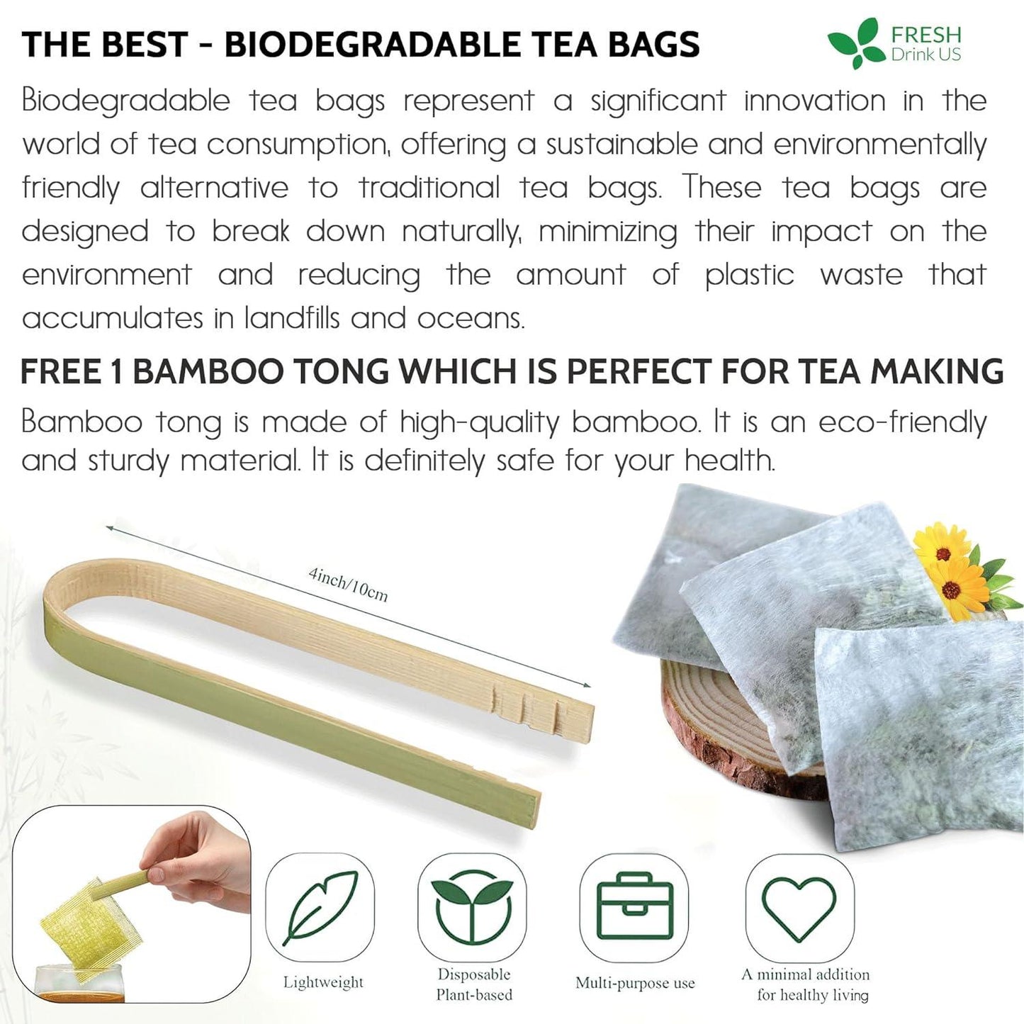 Premium Soursop Graviola Fruit Tea Bags - 100% Natural & Handmade