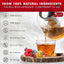Pressure Balance Herbal Tea | Blend of 9 Natural Herbs | Caffeine-Free, Sugar-Free, Vegan-Friendly - Korvel