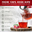 Premium Rosehip Tea Bags - 100% Natural & Pure