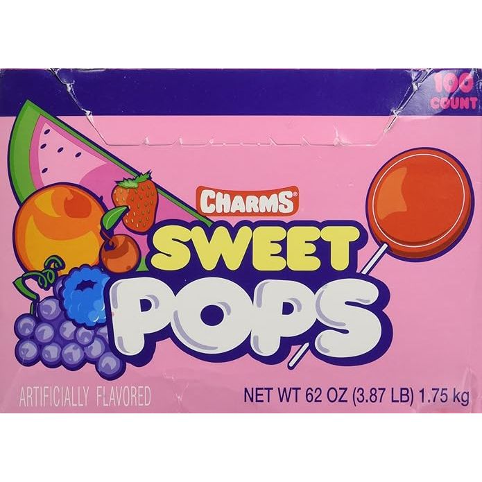 Charms Sweet Pops Assortis - 100 Compte