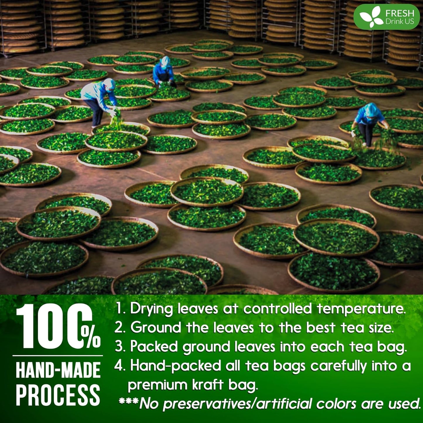 Premium Parsley Leaf Tea Bags - 100% Natural & Pure