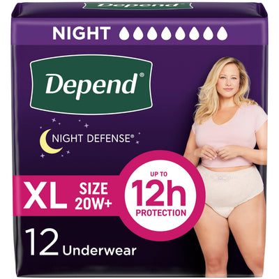 Depend Silhouette Maximum Absorbency Underwear for Women - 24 Count