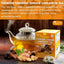 Thé en sachets premium de curcuma, gingembre, cannelle et camomille