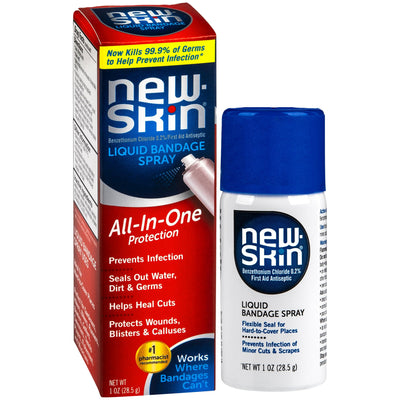 New-Skin First Aid Antiseptic Liquid Spray Bandage, 1 oz