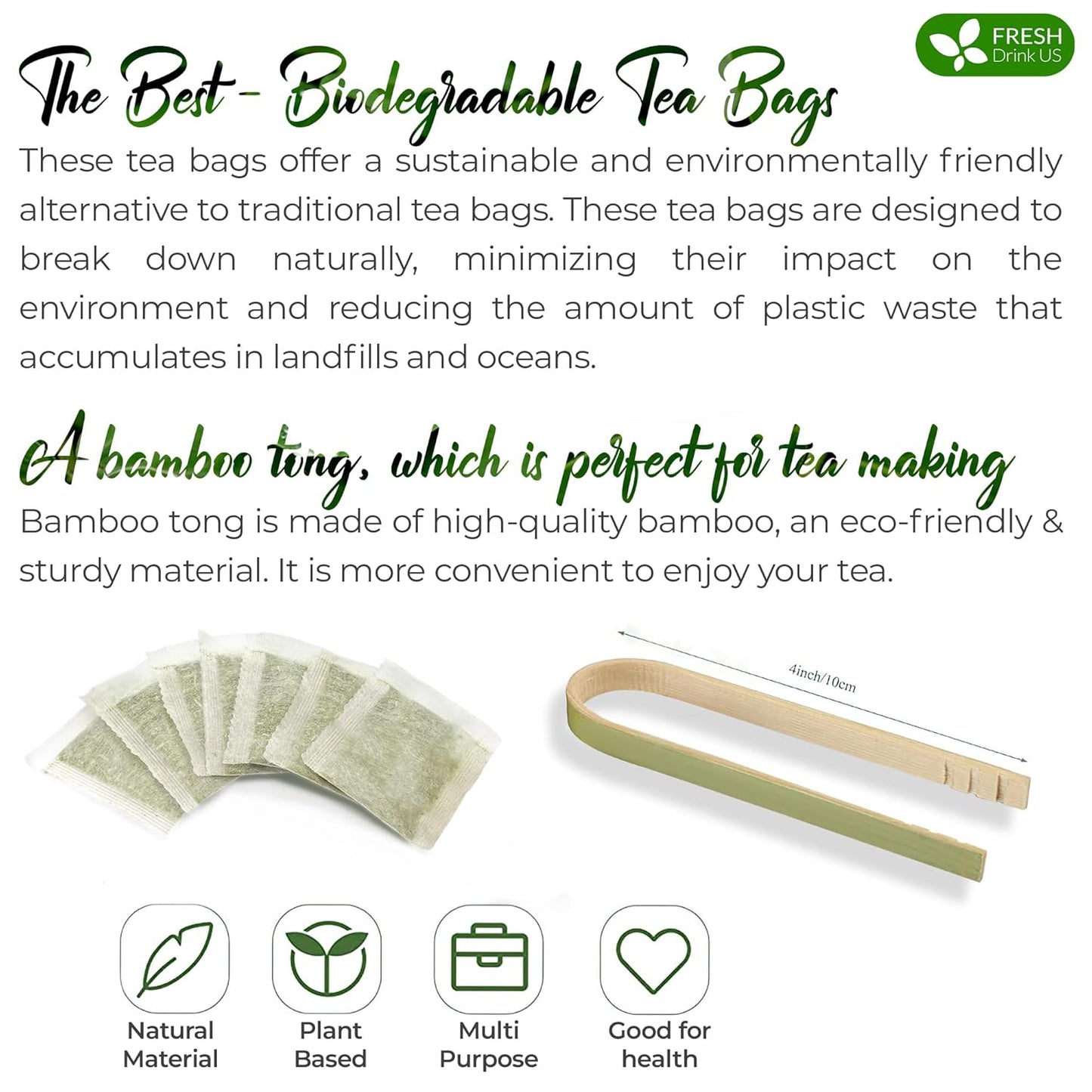 Premium Papaya Leaf Tea Bags - Natural, Vegan, Caffeine-Free