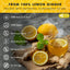 Premium Lemon Ginger Herbal Tea Bags - Eco-Conscious & Vegan
