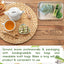 Lemongrass Tea Bags, 100% Natural & Pure Lemongrass leaves, Eco-Conscious Tea Bags, Lemongrass Herbal Tea. Lemongrass Leaf Tea. No Sugar, No Caffeine, No Gluten, Vegan. - Korvel
