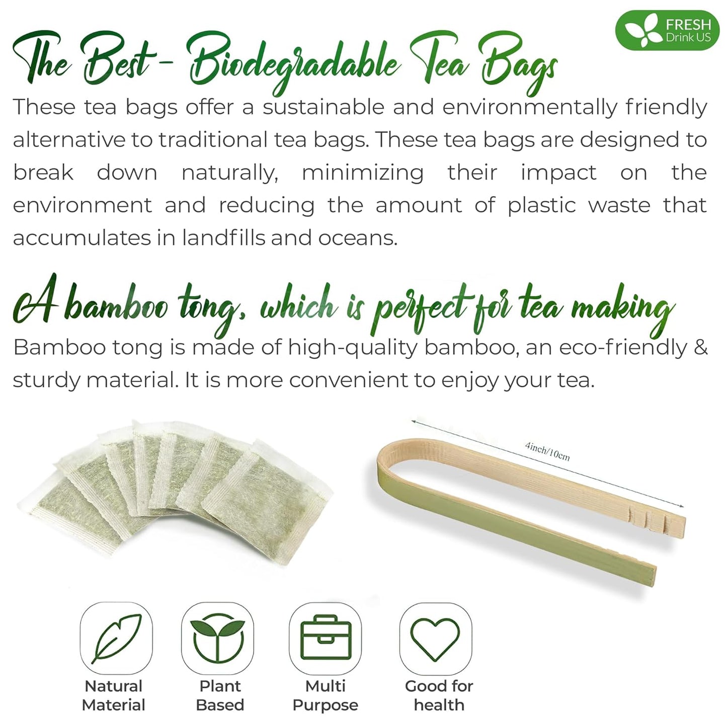 Premium Horsetail Leaf Tea Bags - 100% Natural & Pure