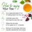 Premium Mulberry Leaf Tea Bags - Sugar-Free, Caffeine-Free, Vegan