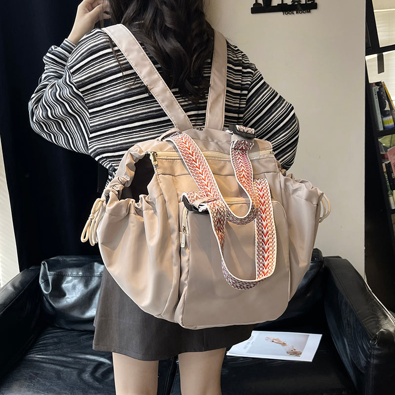 Bolsa de mamá de tela de nailon - Tote de gran capacidad para viajar