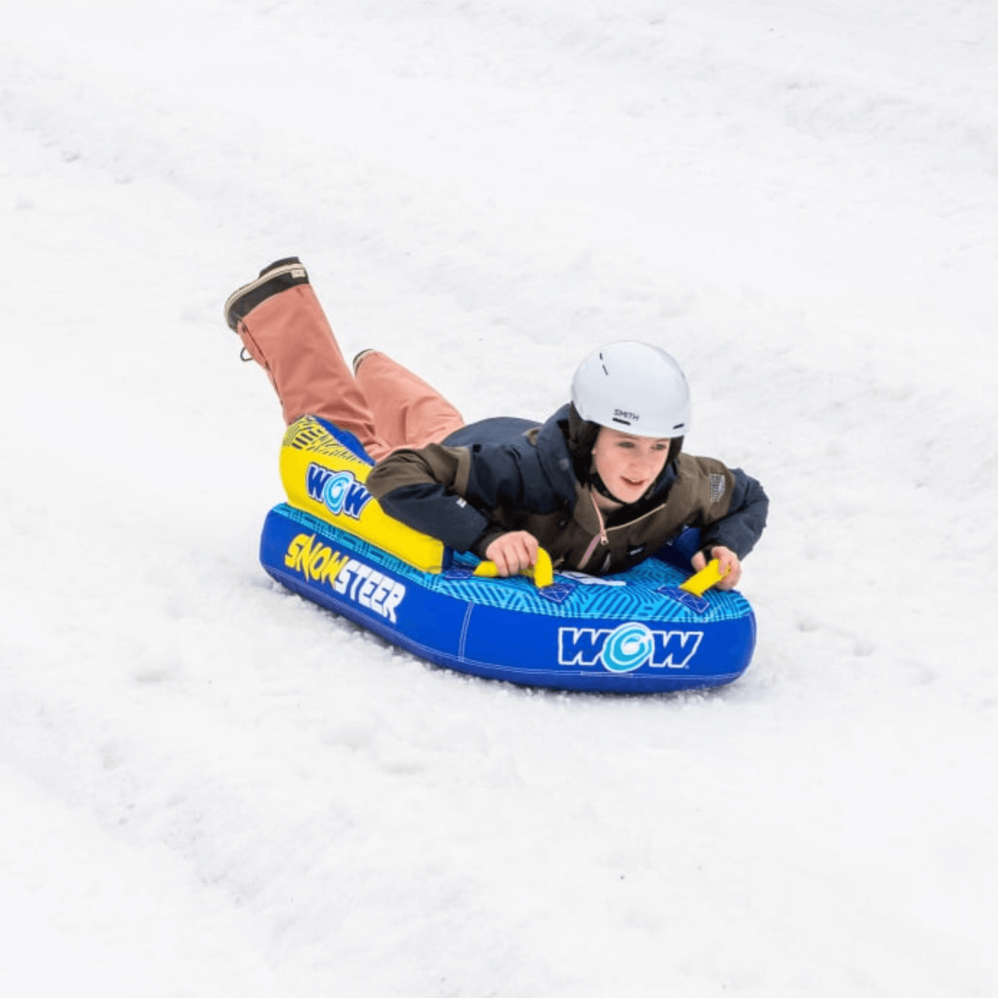 WOW Sports SnowSteer Snow Sled - Ultimate Winter Fun