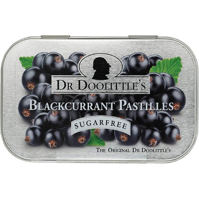 Dr Doolittle's Blackcurrant Sugarfree Pastilles - 25 Count
