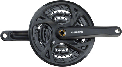 Shimano Altus FC-M371 Crankset - 170mm 9-Speed Negro
