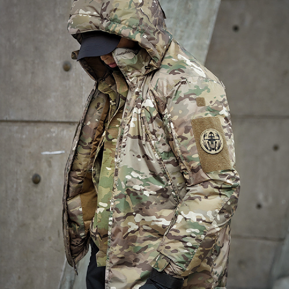 Waterproof Camouflage Cotton Jacket