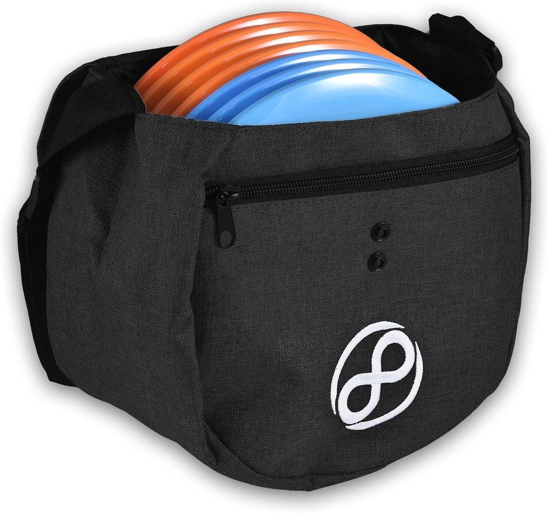 Infinite Discs Easy Disc Golf Bag - Holds 8-10 Discs