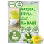 Stevia Leaf, Whole Dried Leaves, Tea Bags, Powder, 100% Natural and Pure from Stevia Leaves. Sugar Substitute for Tea, Coffee. Loose Leaf Stevia Herbal Tea. Zero Calorie Sweetener. No Sugar, No Caffeine, No Gluten, Vegan. - Korvel