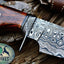 Artisan Crafted Damascus Steel Hunting Knife - Korvel