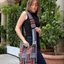 Sac Hobo Rayé Patchwork de la Collection Kathmandu
