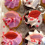 Decoraciones Comestibles para Pasteles de San Valentín - Icing Real en Forma de Labios