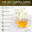 Chamomile Tea Bags, 100% Natural Chamomile, Freshly Picked, Naturally Dried Chamomile, Hand-made, Biodegradable Tea Bag - Korvel
