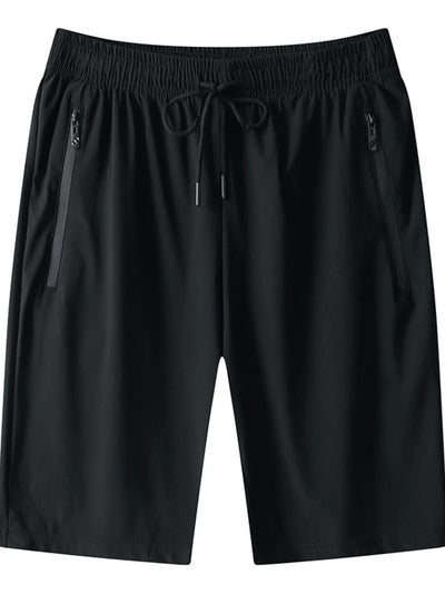 Shorts actifs à cordon pour hommes grandes tailles