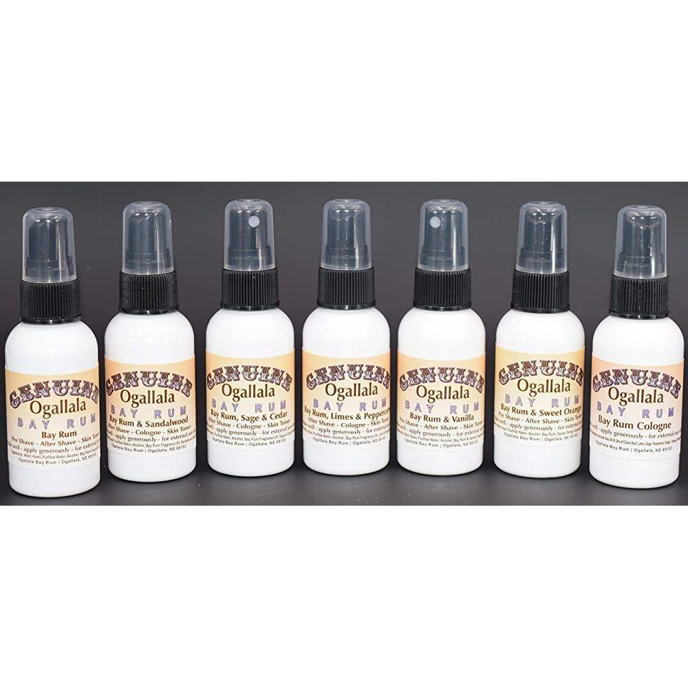 Lotion pré-rasage et après-rasage Ogallala Bay Rum & Orange douce 2 oz