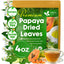 Premium Papaya Dried Leaves Herbal Tea - Caffeine-Free & Vegan