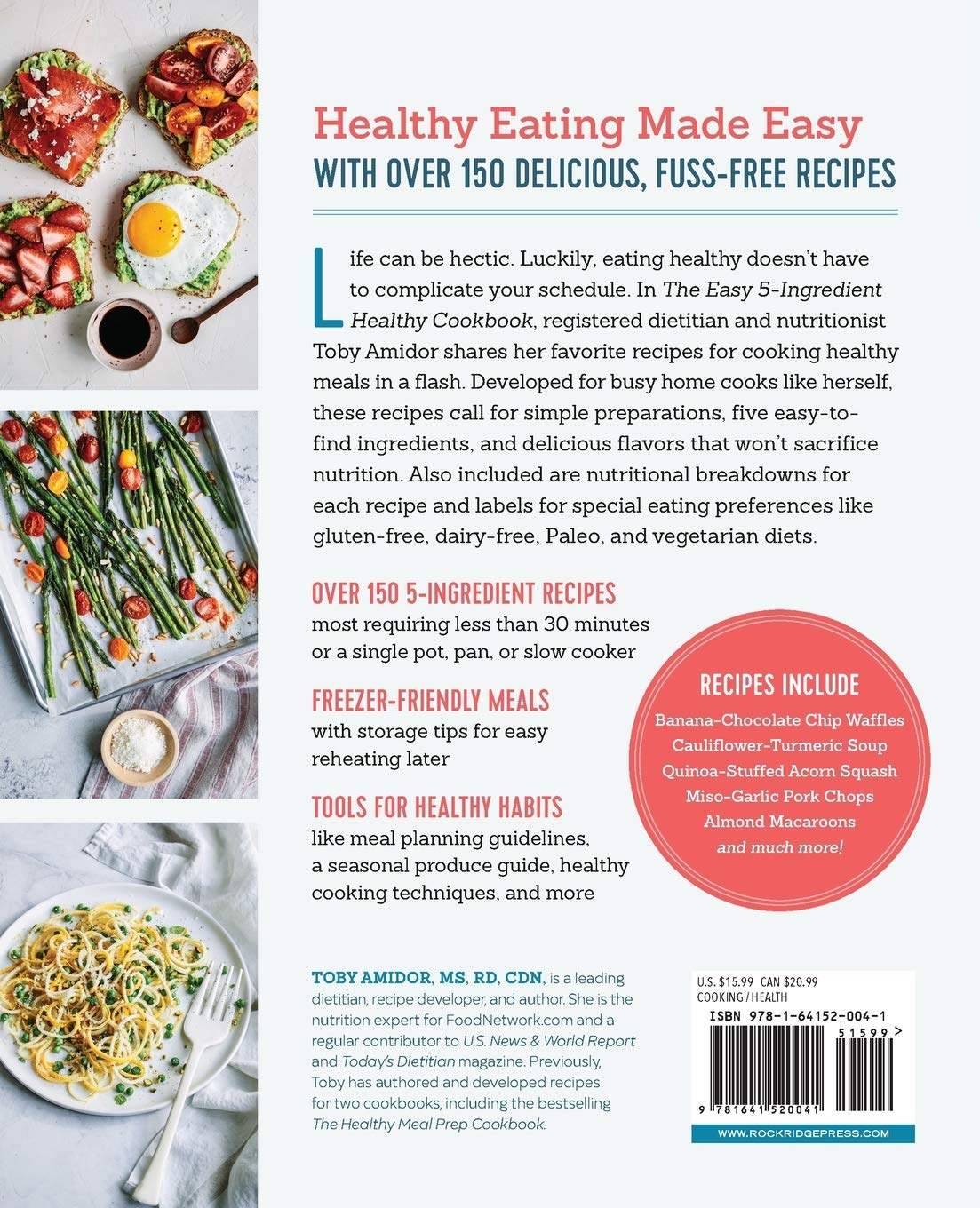 Le livre de cuisine sain et facile à 5 ingrédients (relié)