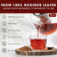 Premium Red Rooibos Tea Bags - 100% Natural & Pure