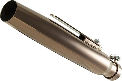 Universal 15" Copper Finish Cafe Style Exhaust Pipe - VC402CO - Korvel