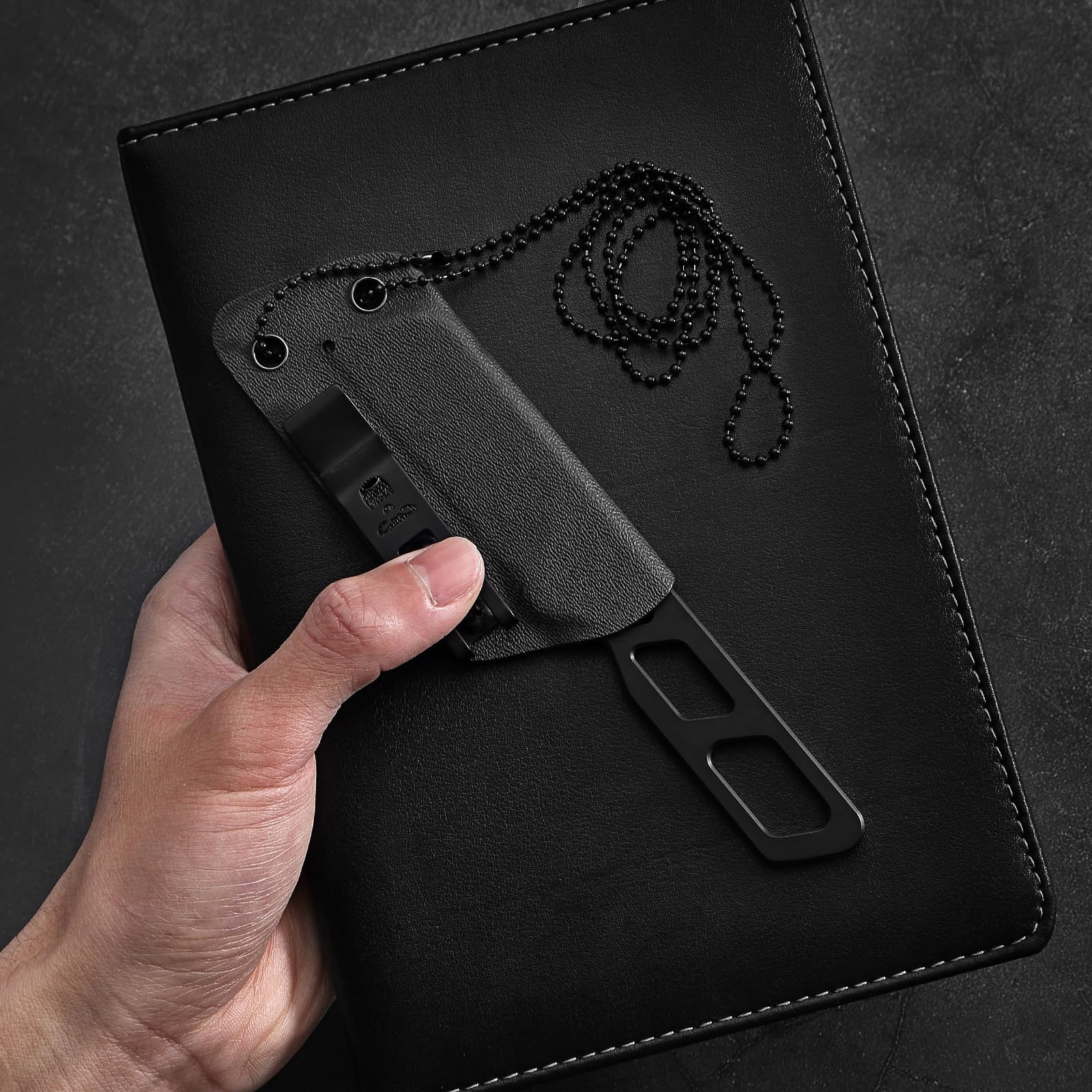 ULTIMATE SURVIVAL NECK KNIFE - "THE RAZOR BACK" - Korvel
