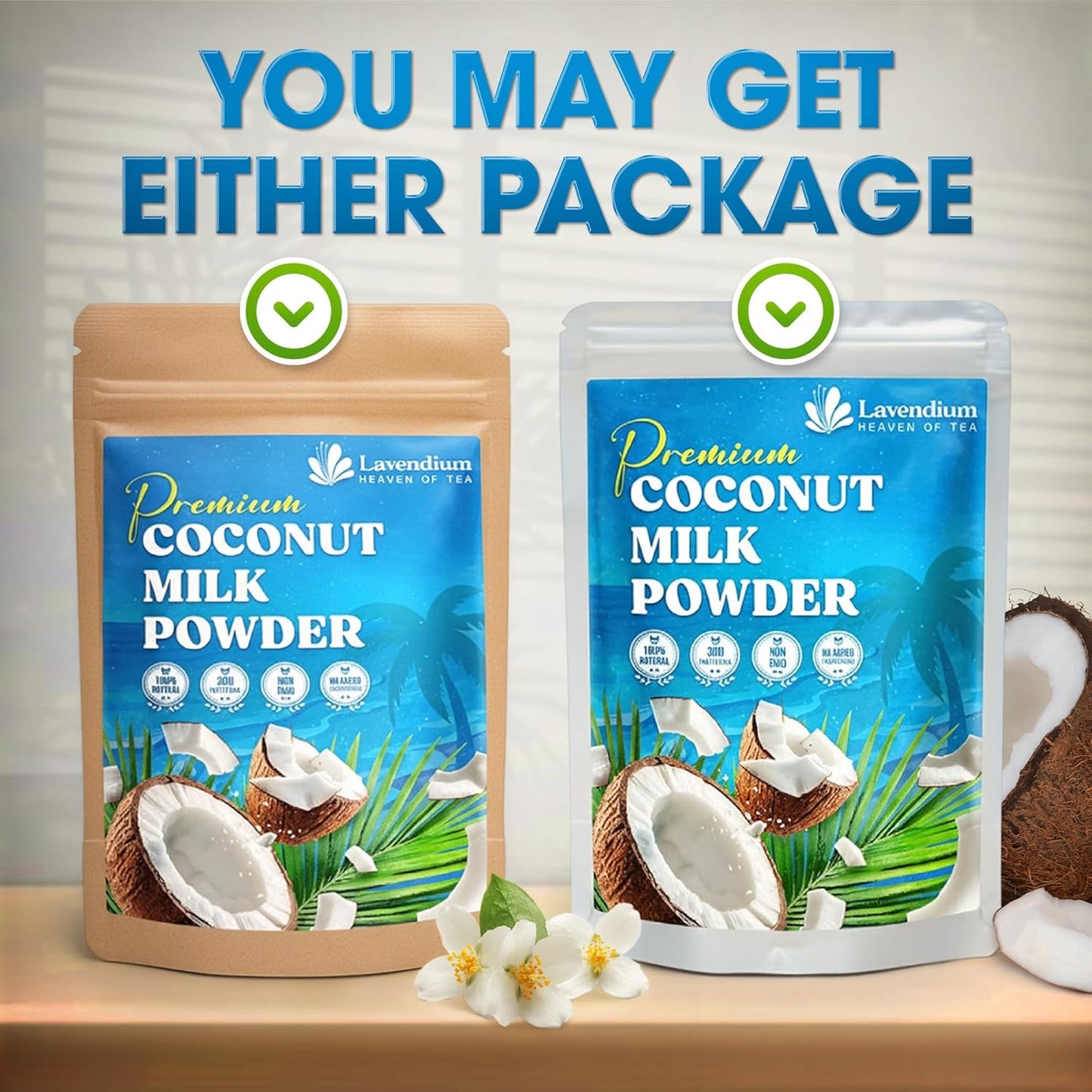 20oz Coconut Milk Powder - 100% Natural & Unsweetened