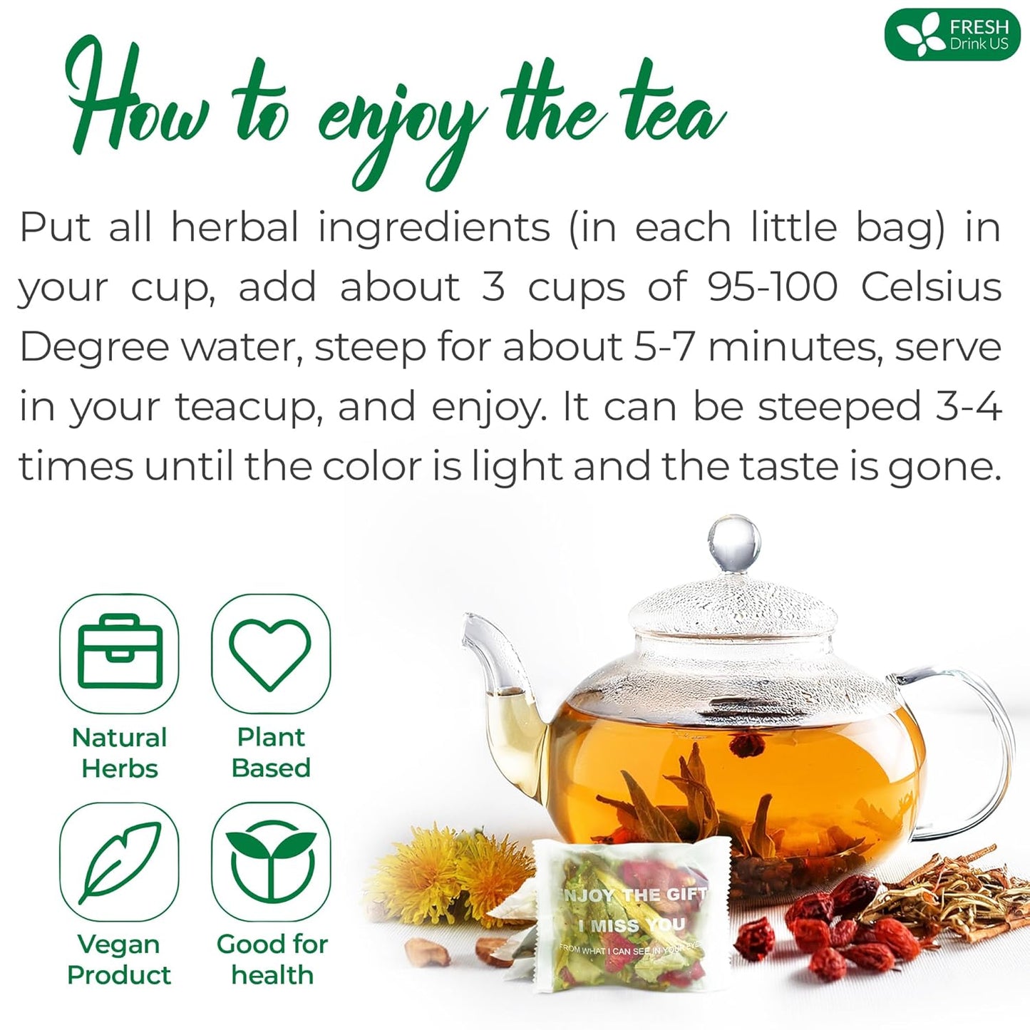 Premium Herbal Tea Blend for Refreshing Cleansing
