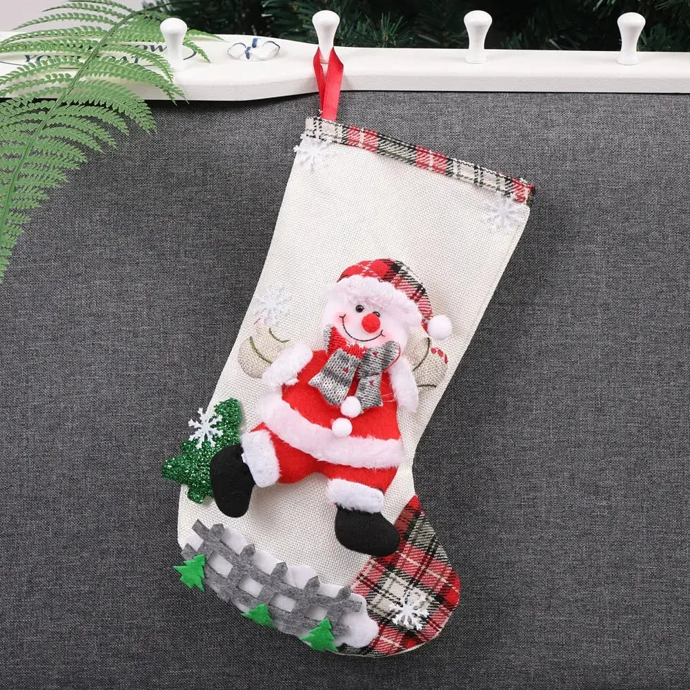 Sacs de bonbons de Noël festifs pour offrir en cadeau