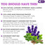 Premium Lavender Mint Tea Bags - 100% Natural Herbal Blend