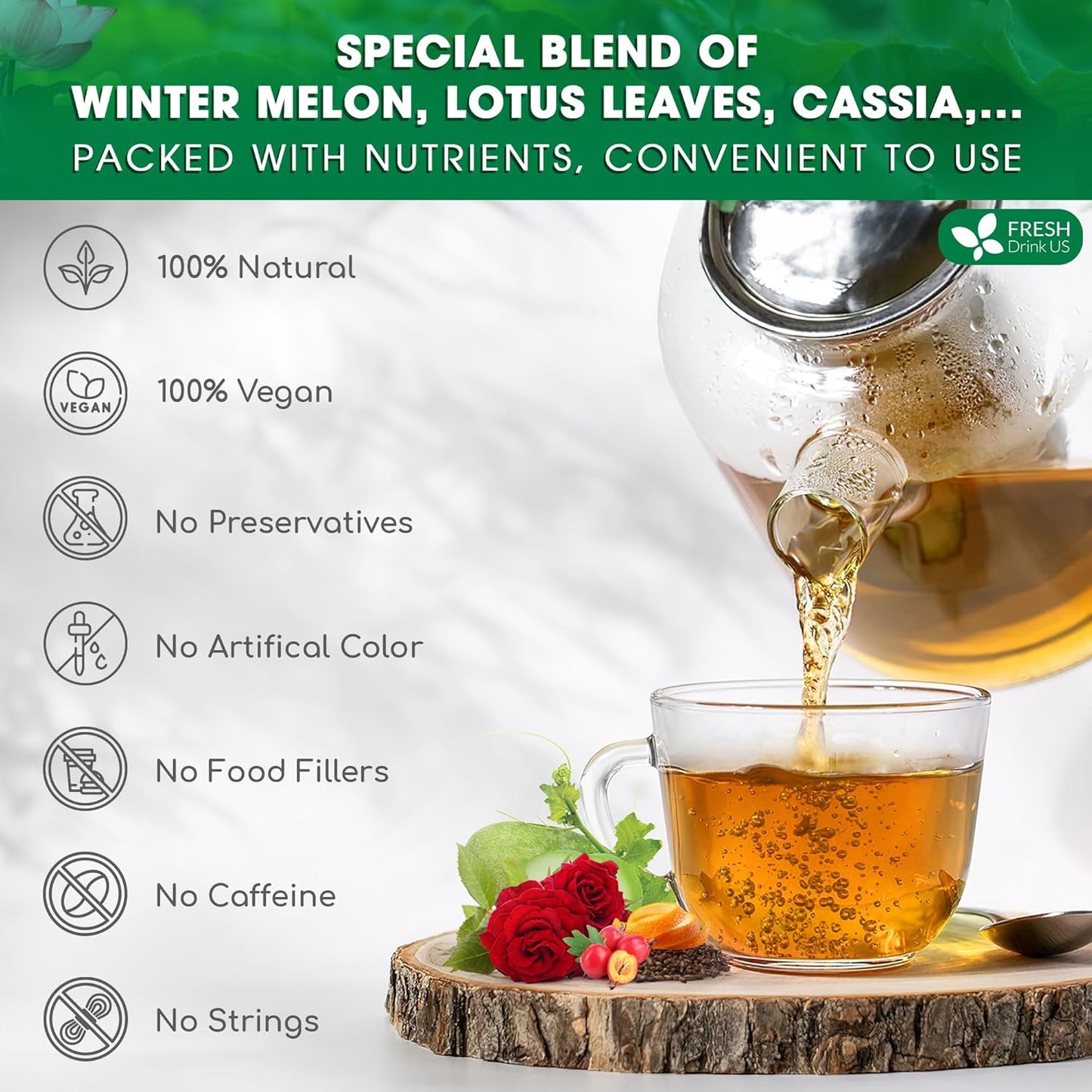 Premium Herbal Tea Blend for Refreshing Cleansing