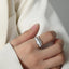 18K Gold-Plated Open Ring - Korvel