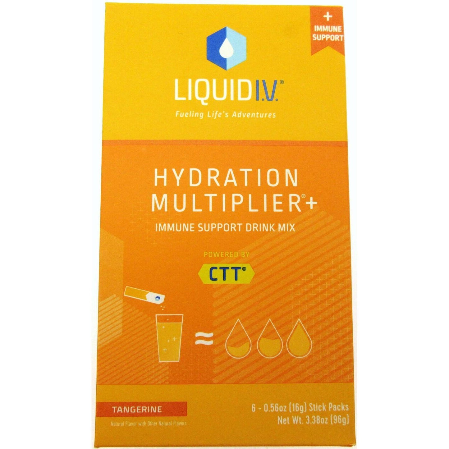 Mélange de boisson de soutien immunitaire Liquid I.V. Hydration Multiplier - Mandarine
